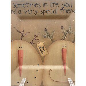 Snow Buddies Decorative Plate By Barbara Lloyd